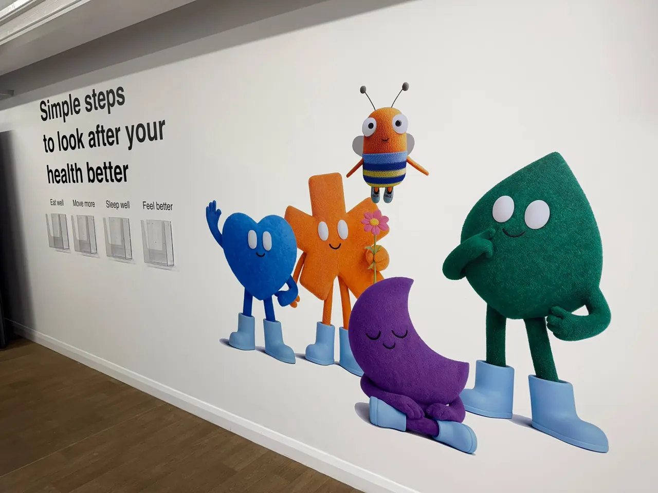 Colourful Wall Graphics for Doctors' Surgeries