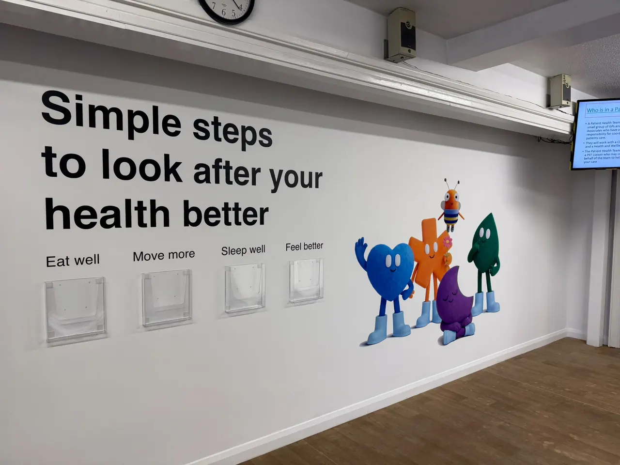 Colourful Wall Graphics for Doctors' Surgeries