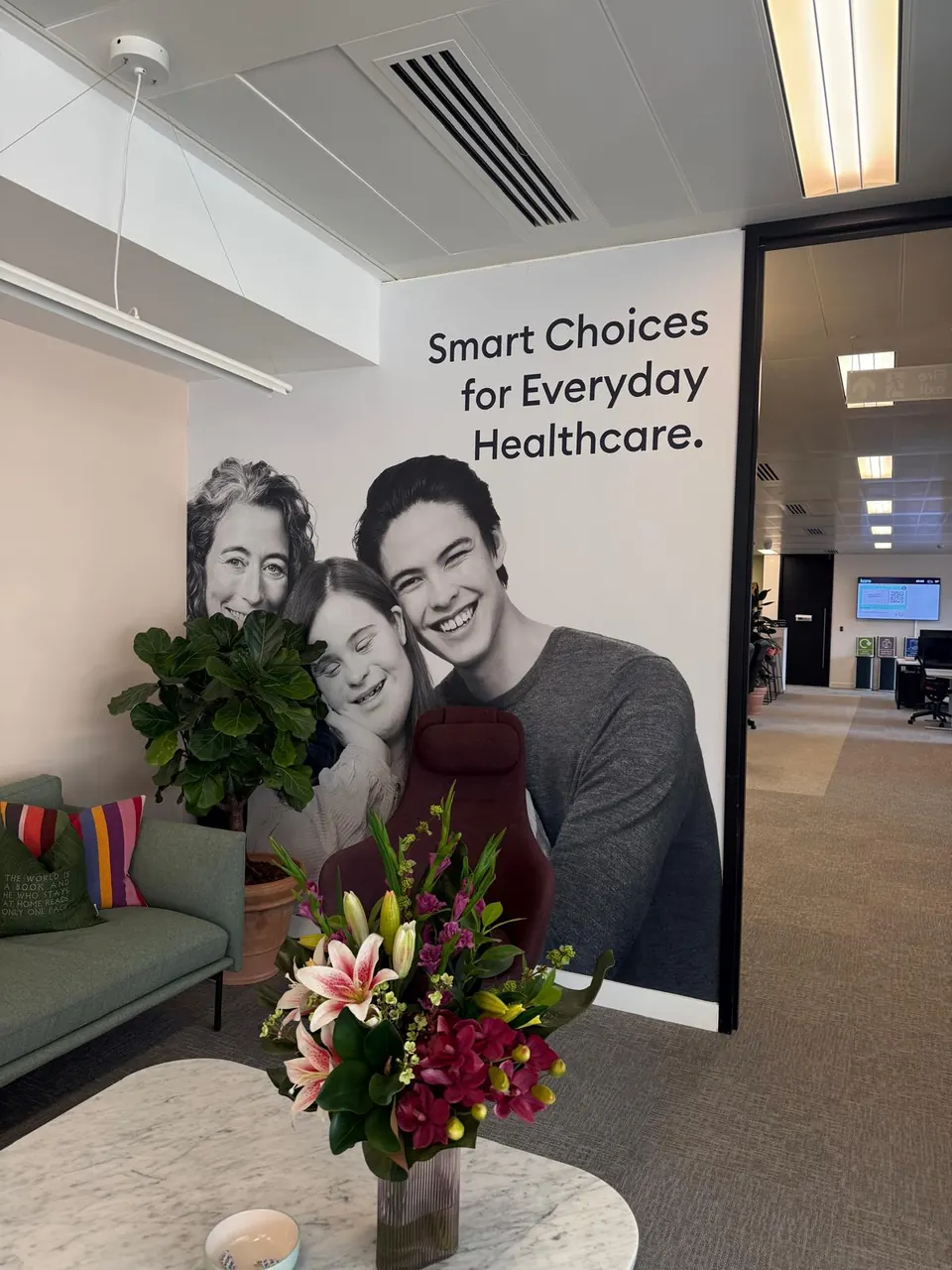 Karo Healthcare's Maidenhead Office Graphics & Branding