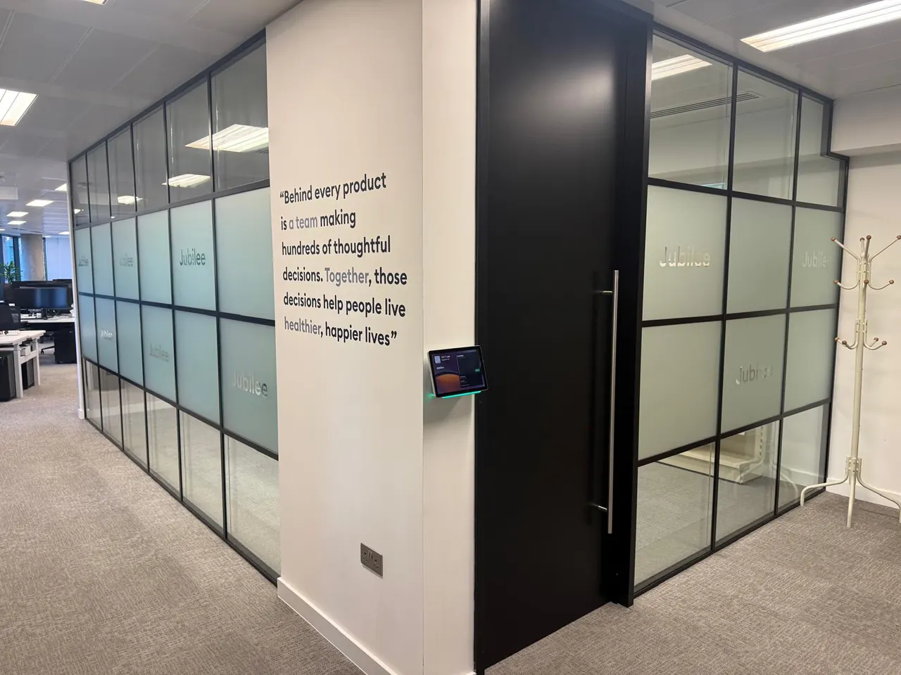 Karo Healthcare's Maidenhead Office Graphics & Branding