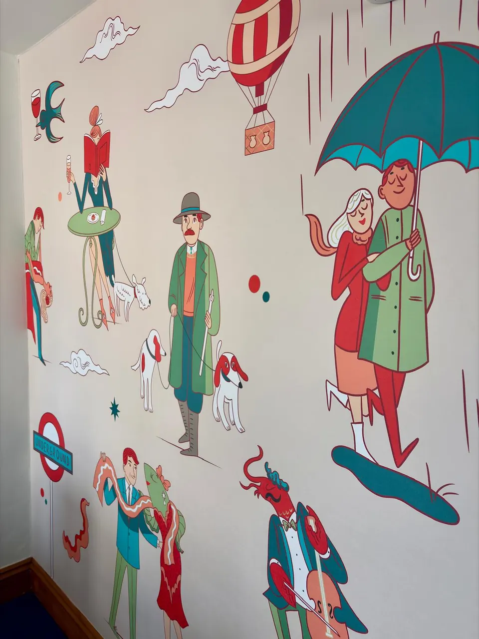 Bespoke Wall & Window Graphics for Langosteria's London Office