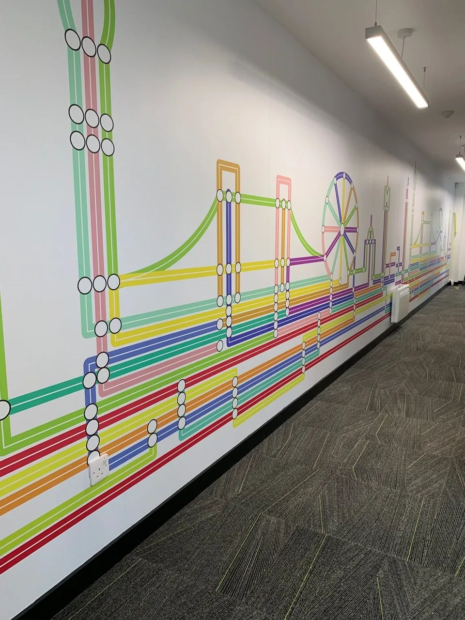 Transforming London Office Spaces with Bespoke Vinyl Wall Murals